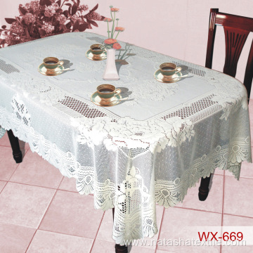 Warp Knitted Lace Tablecloth